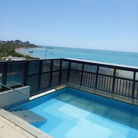 Apartamento Beira-Mar Top na Pajuçara - Maceió Exterior foto
